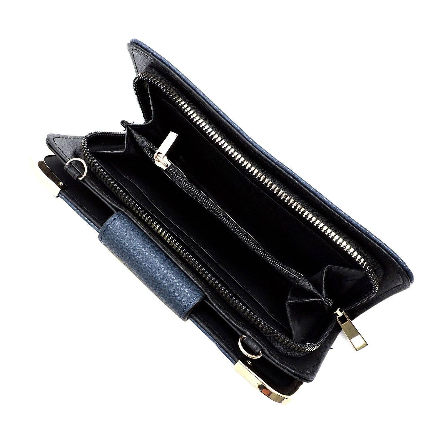 Pre-order-Convertible Crossbody Wallet with Chain Strap – Multiple Colors