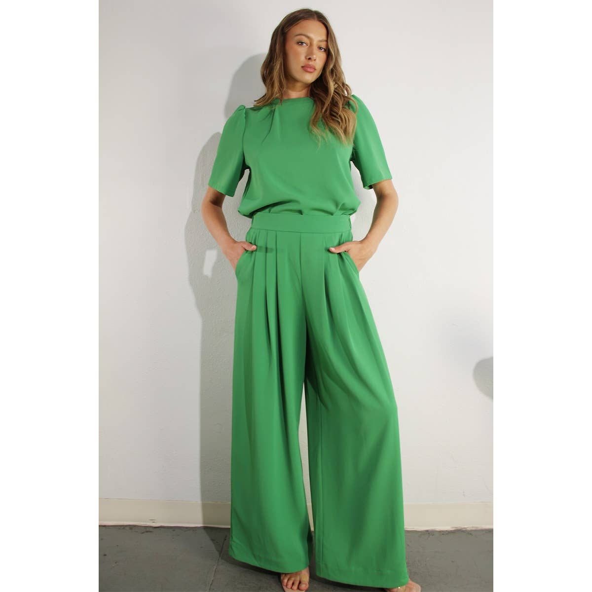 Only 2 Left! The Ireland Top and Pants Set