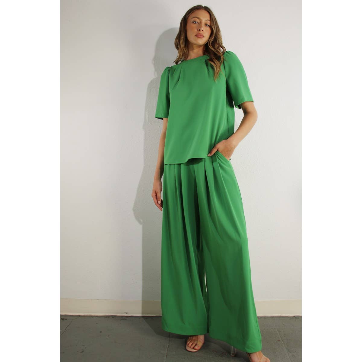 Only 2 Left! The Ireland Top and Pants Set