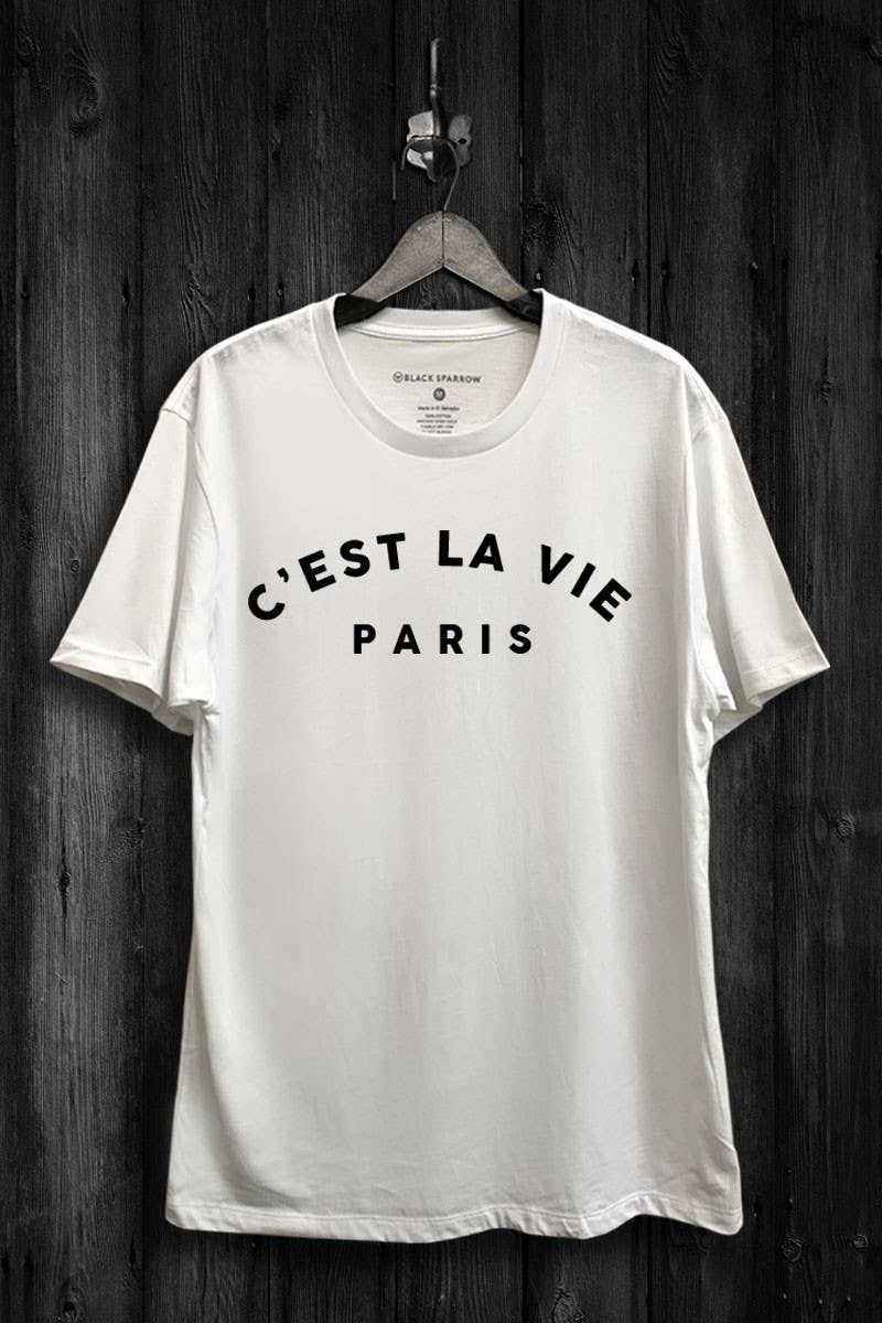 Pre-order: Cest La Vie Paris Graphic Top