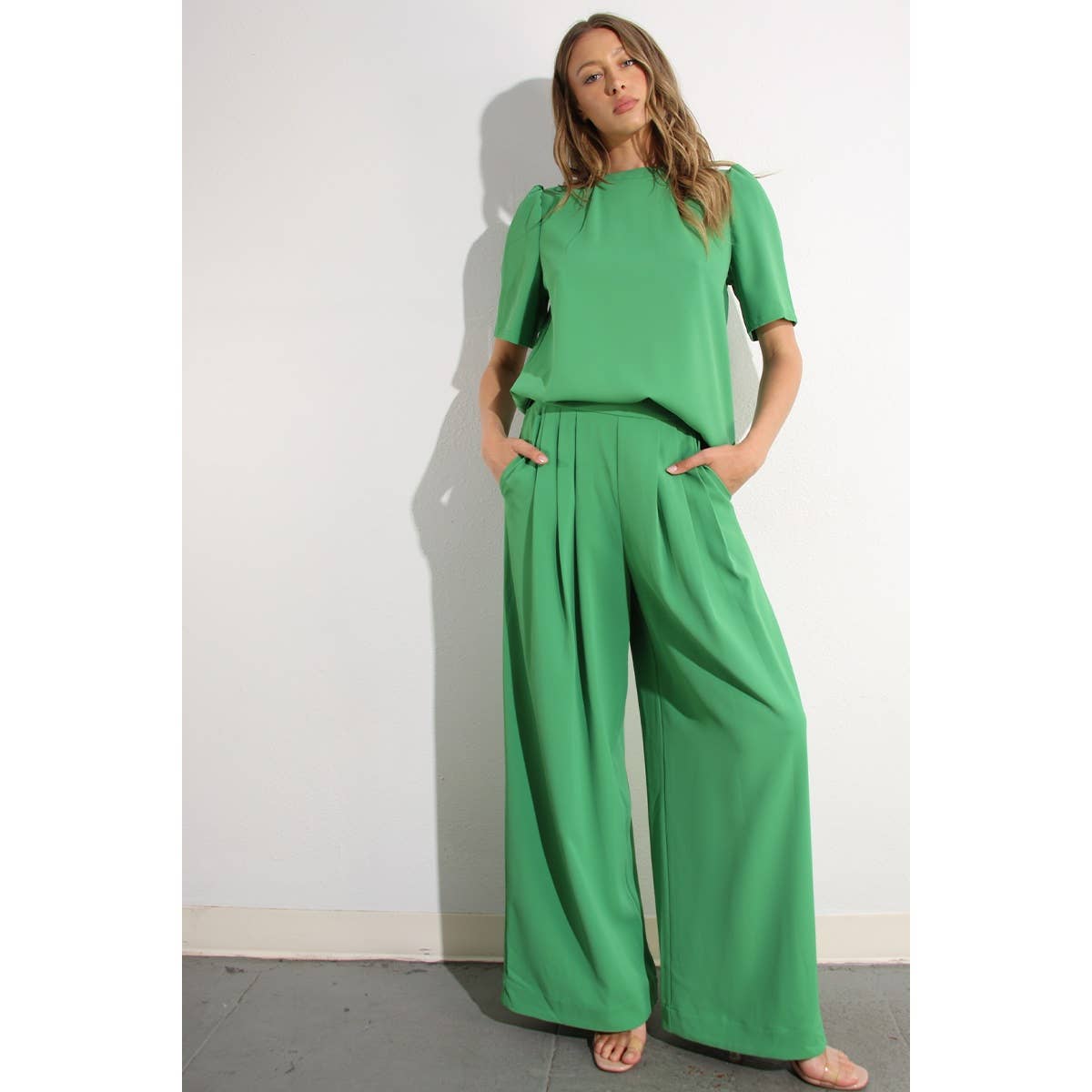 Only 2 Left! The Ireland Top and Pants Set