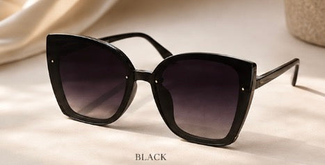 Oversized Chic Cat-Eye Sunglasses