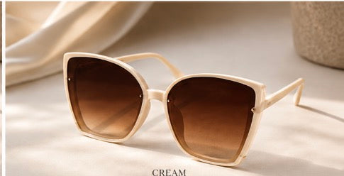 Oversized Chic Cat-Eye Sunglasses