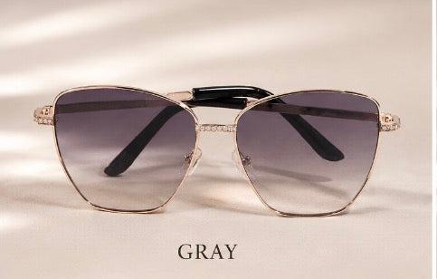 Glam Gradient Cat-Eye Sunglasses